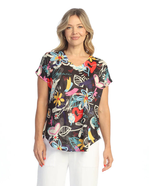 Jess and Jane Dolman Cap Sleeve- Sanibel