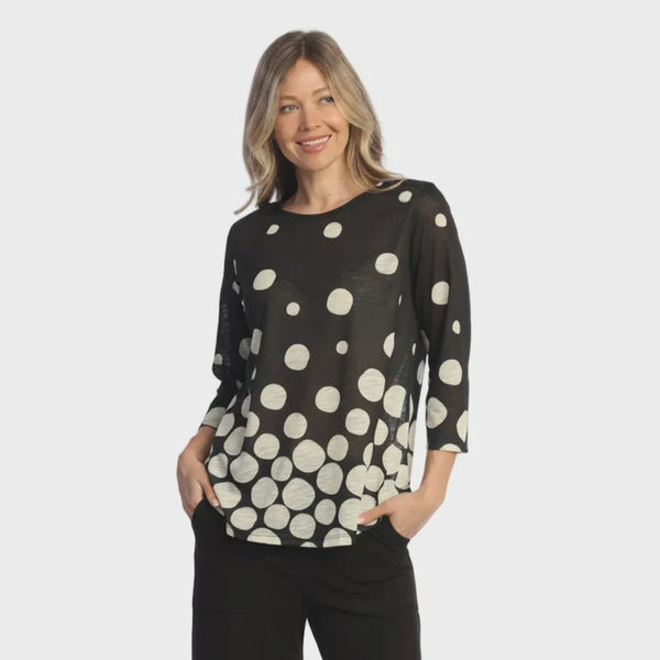 Jess and Jane Round Hem Top- Palooza