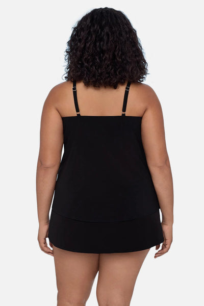 Trim Shaper Swim Skort-Navy