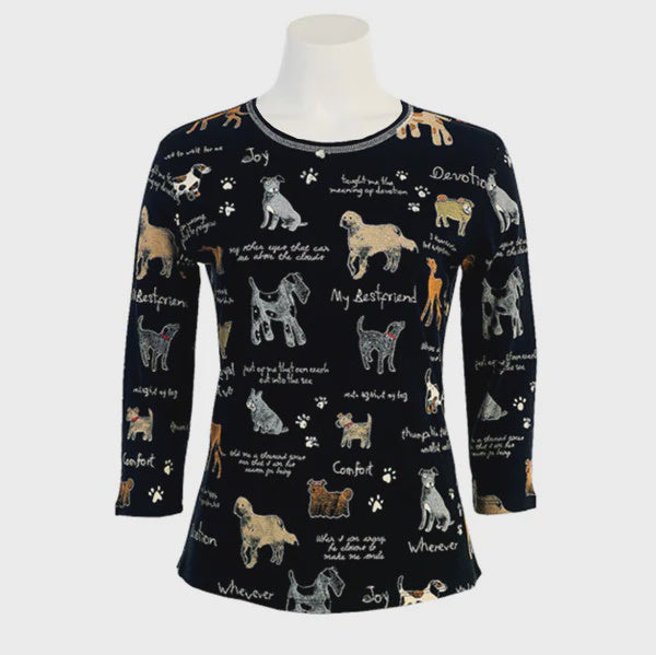 Jess and Jane "My Best Friend" Ribbed Tee