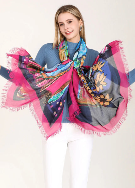 Love's Pure Light Silk Modal Shawl-Take Your Place at the Table