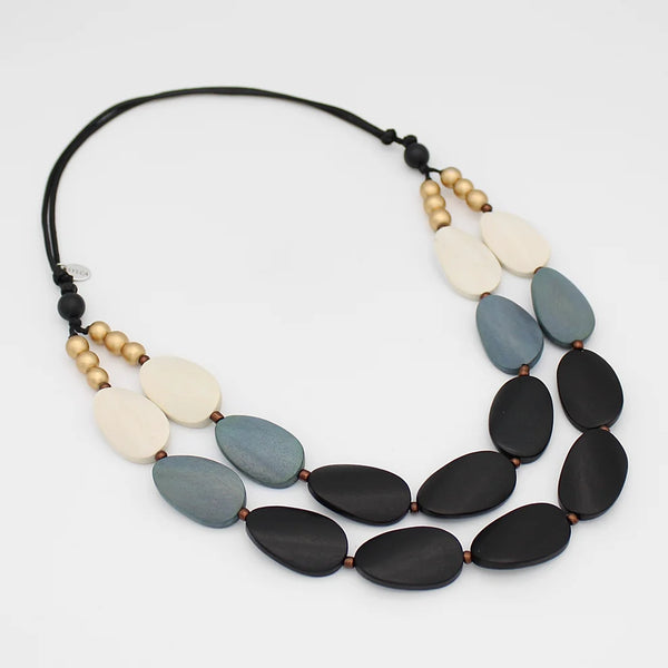 Sylca Grayscale Gracie Necklace
