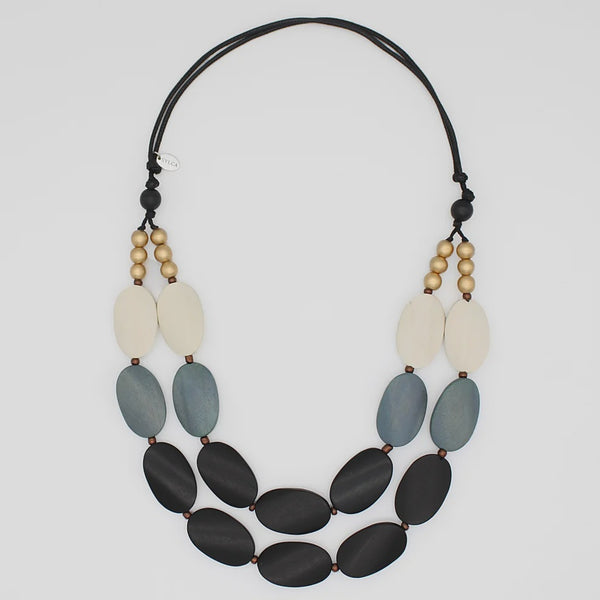 Sylca Grayscale Gracie Necklace