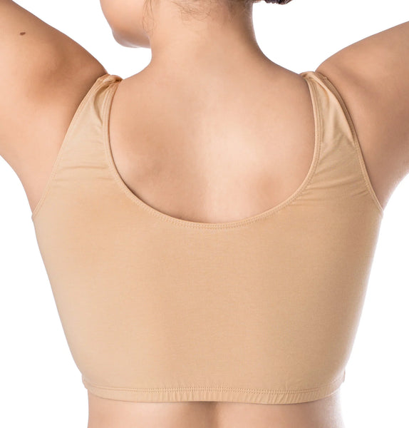 Elita Cotton Pullover Bra - Nude