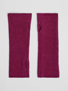 Eileen Fisher Organic Cotton Chenille Glovettes -Roseberry