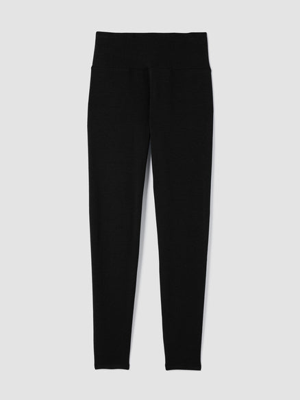 Eileen Fisher Cozy Fleece  High Waisted Leggings