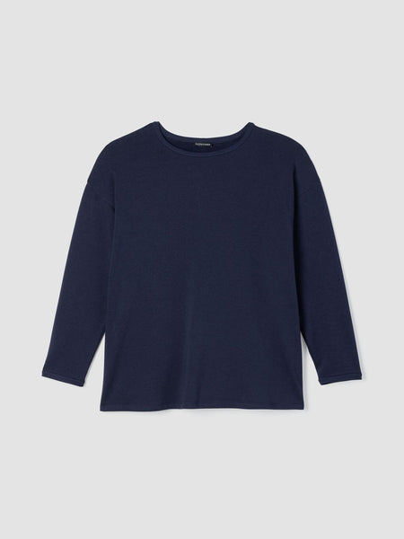 Eileen Fisher Cozy Hug Round  Top-Ink