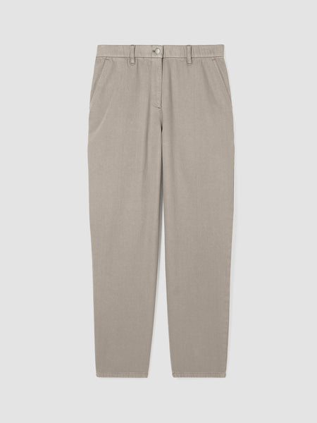 Eileen Fisher Garment Dyed Utility Tapered Pant-Reed