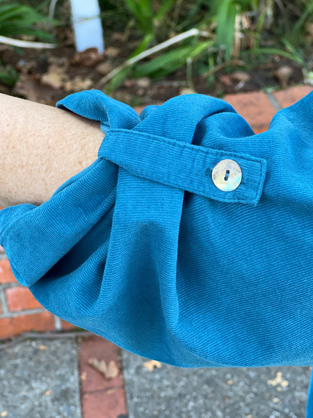 Kleen L/S Pinwale Corduroy Shirt- Bluebell