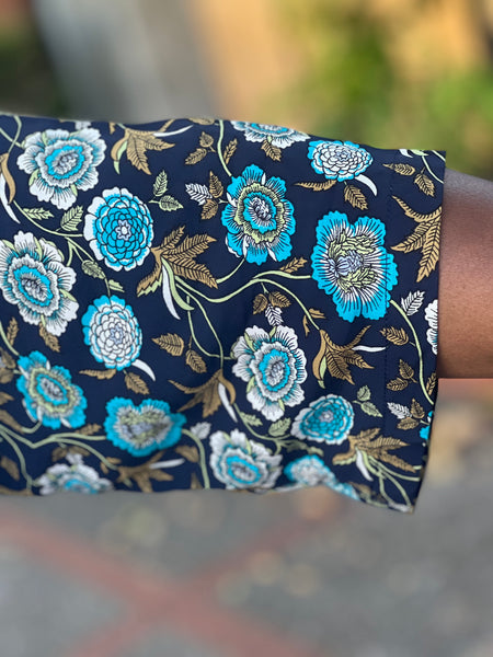 Blue Sky Oma Dress- Woodstock