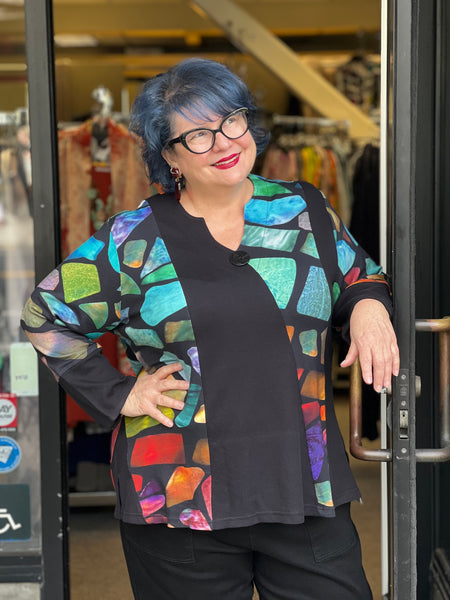 Parsley and Sage Bebe V-Neck Top