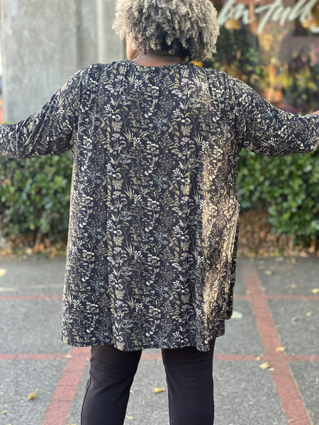 Blue Sky Courage Tunic- Khaki Herbal