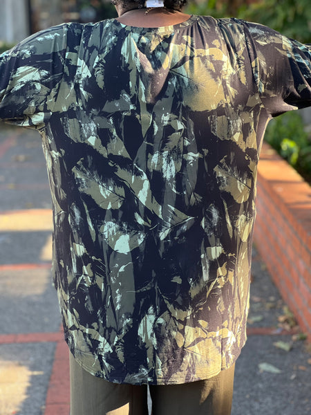 Blue Sky Jazz Tunic Khaki Oak