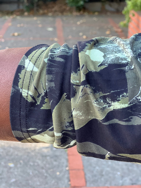 Blue Sky Jazz Tunic Khaki Oak