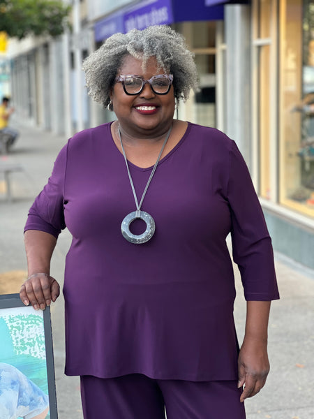 Kozan Truli Thelma Tunic-Plum