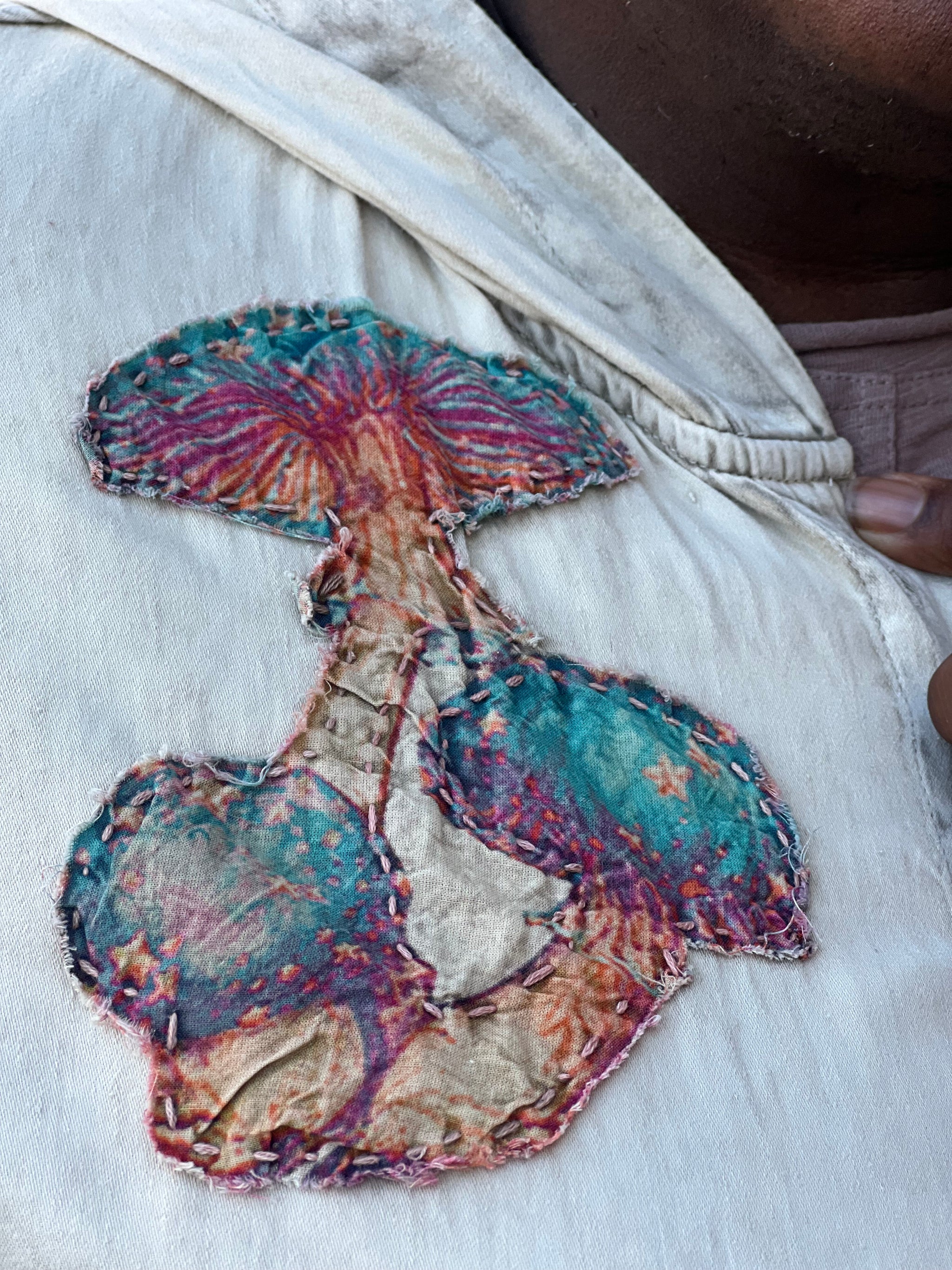 【Eaphi】PATCHWORK EMBROIDERY LACE JACKET ジャケット・アウター Eaphi PATCHWORK EMBROIDERY LACE JACKET