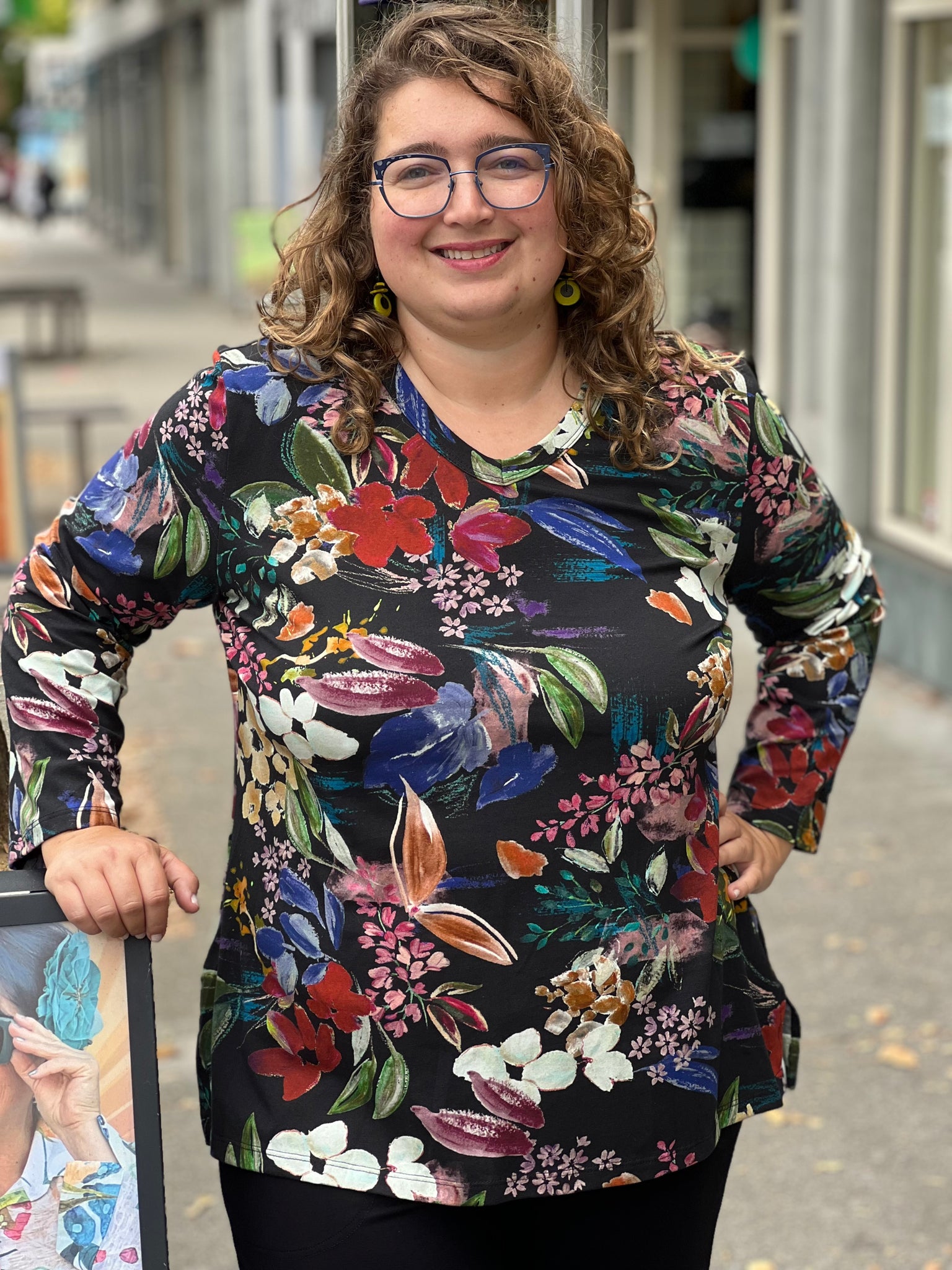 Jess and Jane Juliette Top-Multi