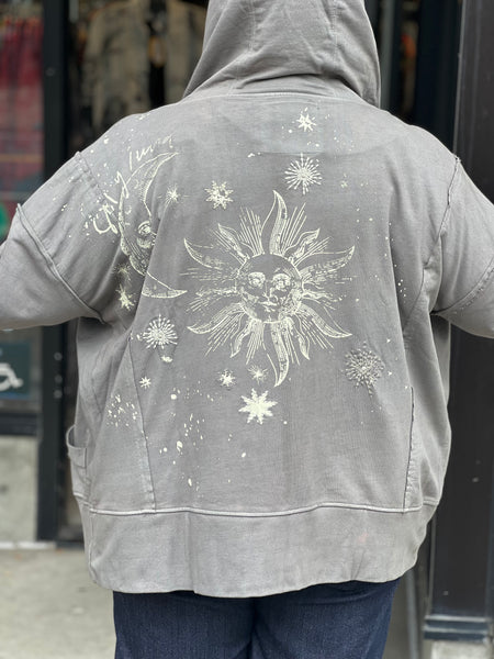 Caite Kasia Hoodie-Grey