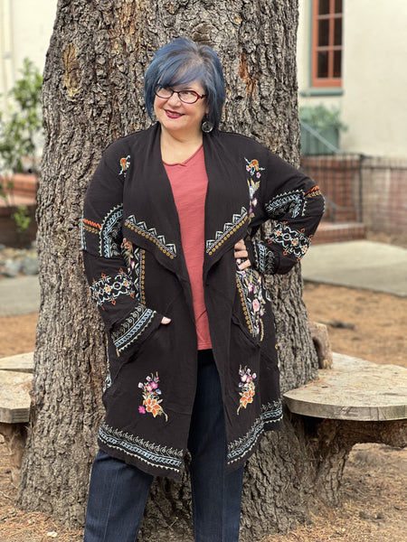 Caite Bonnie Jacket -Black