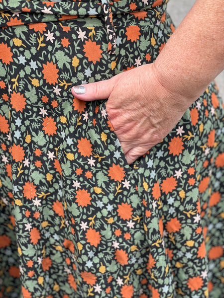 Effie's Heart Hedy Cap Sleeve Dress-Garden Party