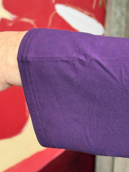 Blue Sky Mia V-Neck- Purple