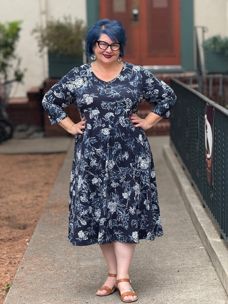 Blue Sky Soul Dress -Indigo Vibe