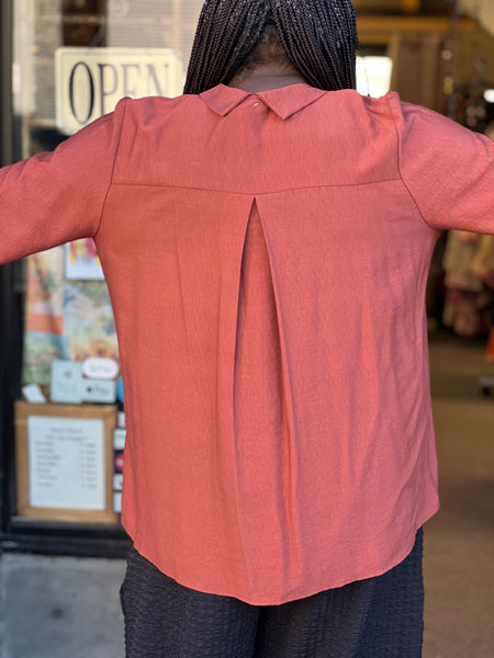 Niche Canyon Blouse-Nutmeg