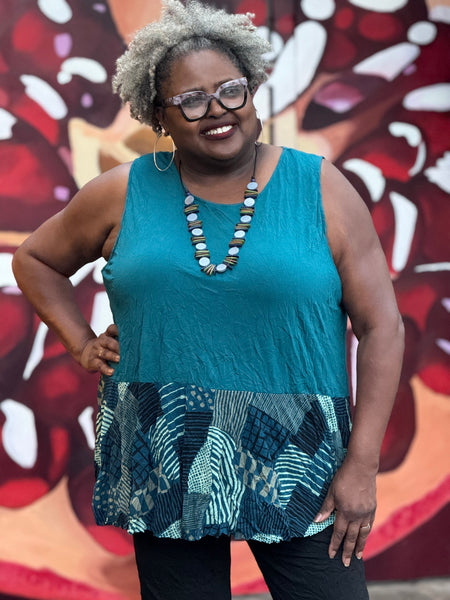 Chalet Sophia Tank- Emerald Hash