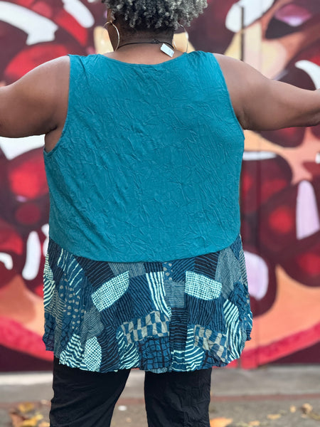 Chalet Sophia Tank- Emerald Hash
