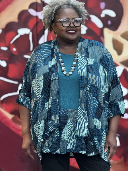 Chalet Haven Cardi- Emerald Hash