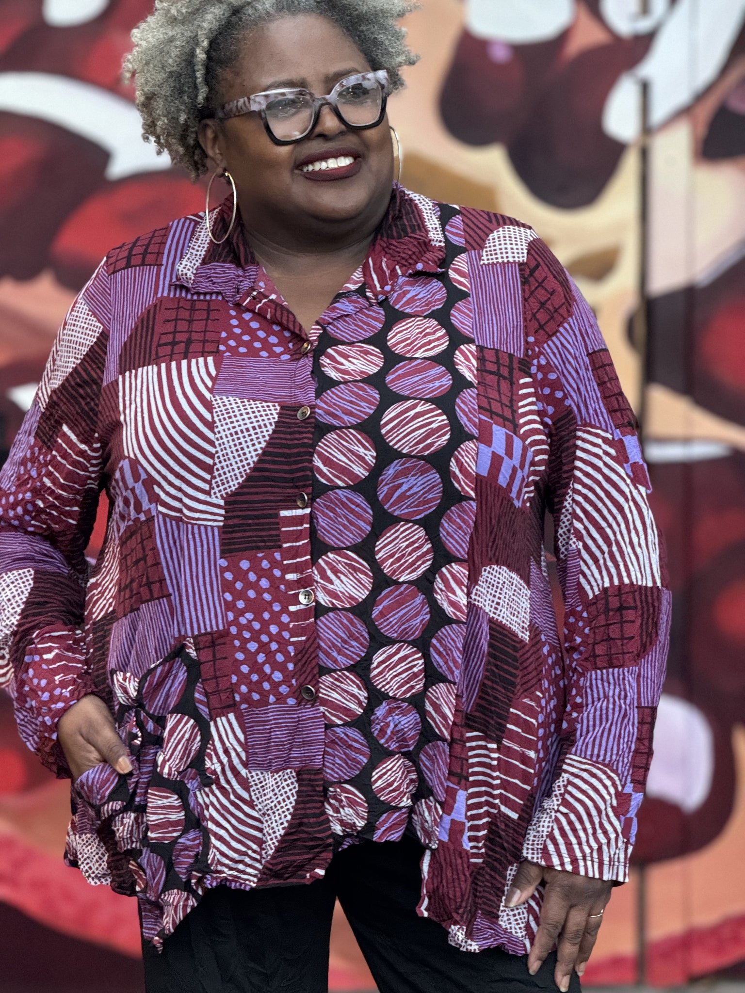 Chalet Petra Shirt- Ruby