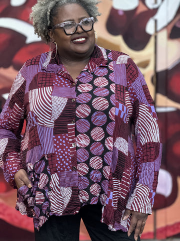 Chalet Petra Shirt- Ruby