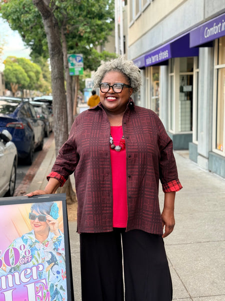 Christopher Calvin Shirt Jack- Red/Black