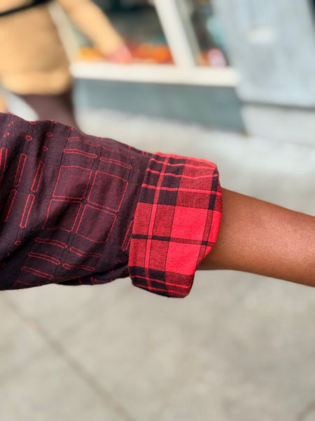 Christopher Calvin Shirt Jack- Red/Black