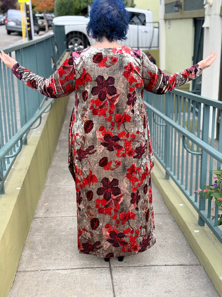 KZ Designs Star Dress-Velvet Flower