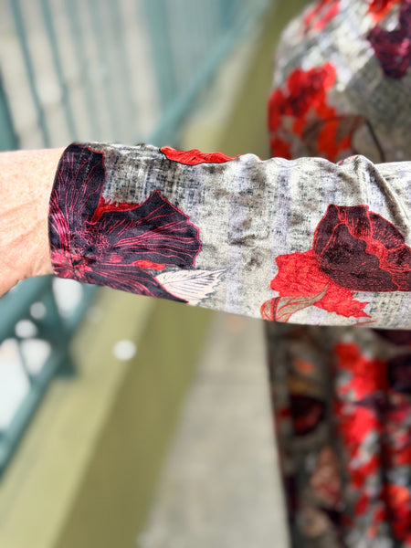 KZ Designs Star Dress-Velvet Flower