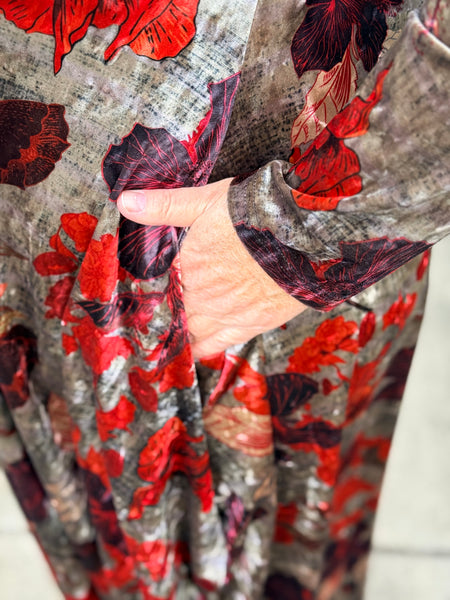 KZ Designs Star Dress-Velvet Flower