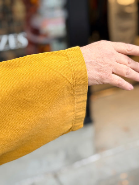 Gerties Pinwale Corduroy Big Shirt-Kiwi