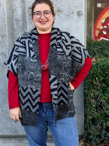 Dupatta Musgrave Mixed Geo Pocket Ruana