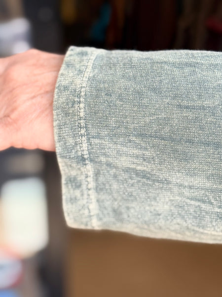 Jess and Jane Mineral Washed French Terry with Pocket