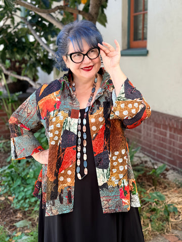 Moonlight Art Print Jacket-#4106