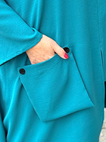 Sydney Project Asymmetrical Tunic- Jade