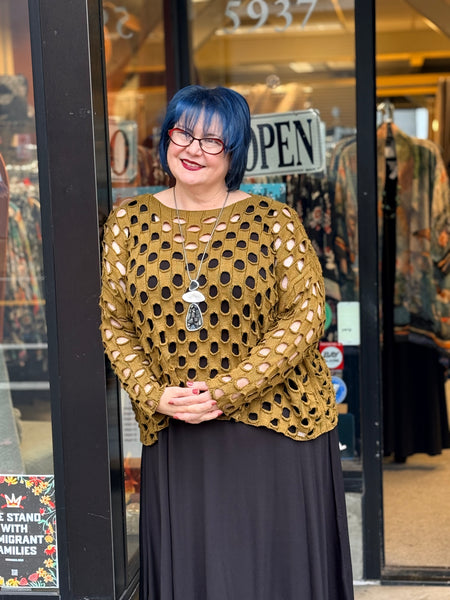 Shannon Passero Lula Pullover-Fir