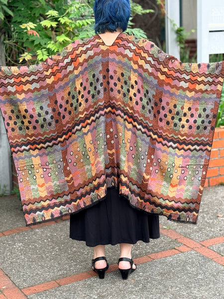 Rapti Reversible Cashmere Ruana-#32