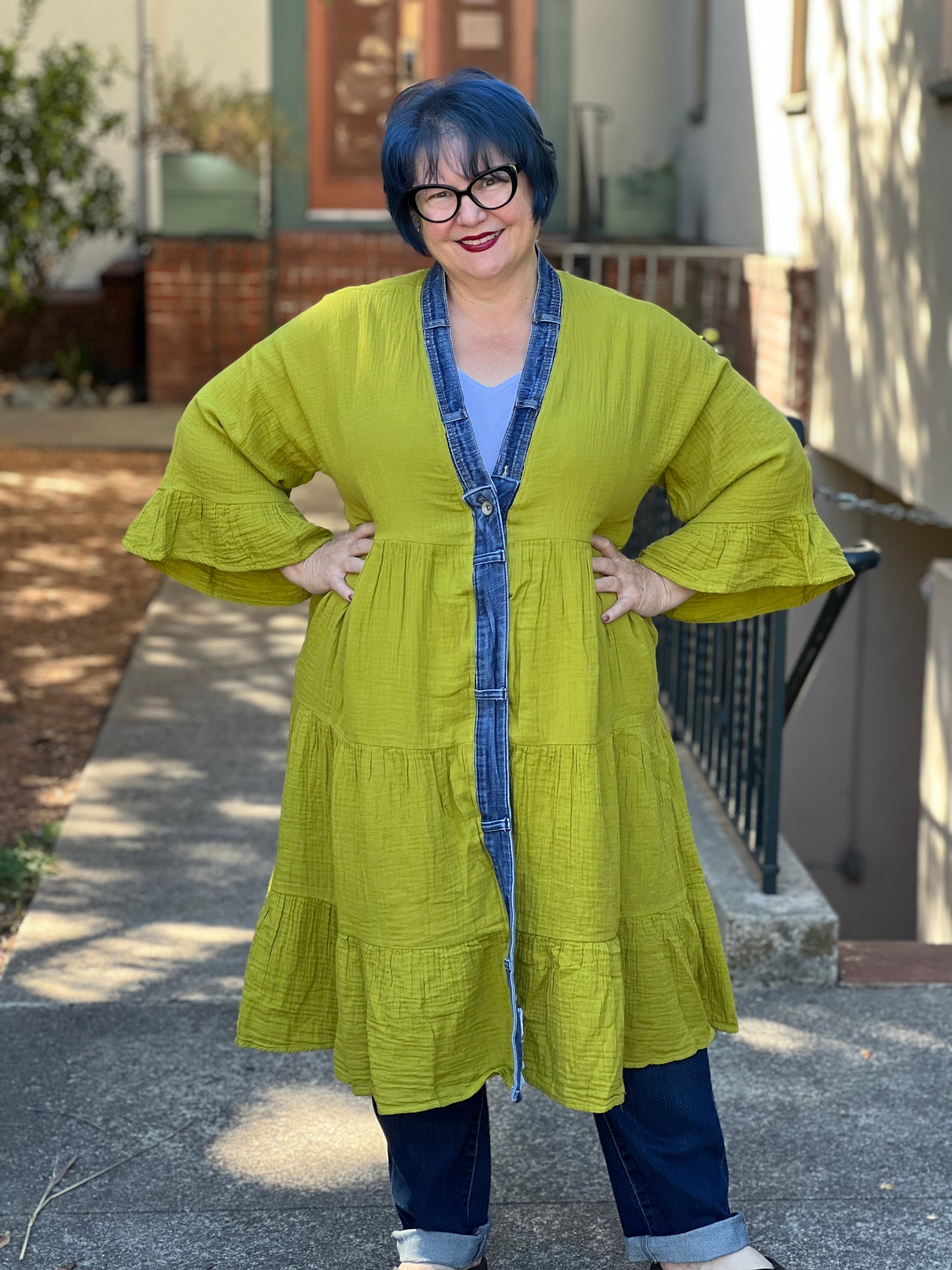 Shannon Passero One Size Deirdre Cardigan-Wasabi