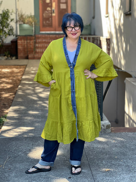 Shannon Passero One Size Deirdre Cardigan-Wasabi