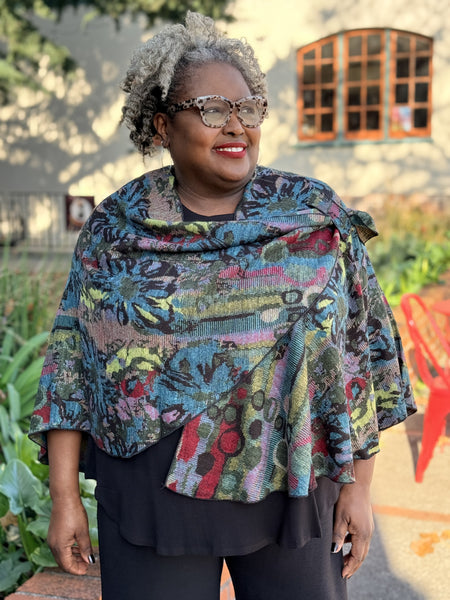 Rapti Cashmere Buckle Shawl #67 Multi