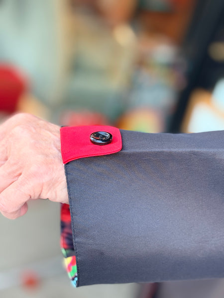 Lindi/Oopera Reversible Raincoat Black