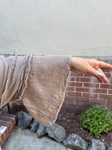 Oh My Gauze Chic Duster Taupe