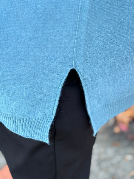 Amazing Woman Lightweight Macy Sweater-Petrol